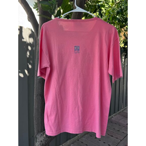 Vintage 90s Single Stitch Anvil “Shades of Nature” Maui Floral Tee Size L - Picture 6 of 6